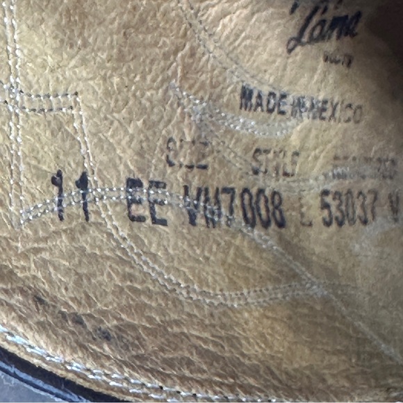 Tony Lama Boots. Size 11 main image 8